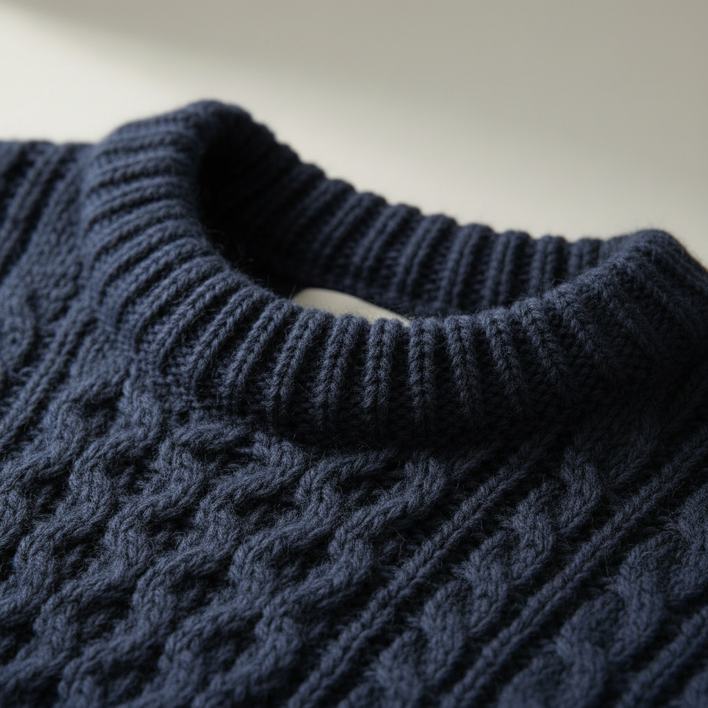 Men’s Luxury Fisherman Sweater3