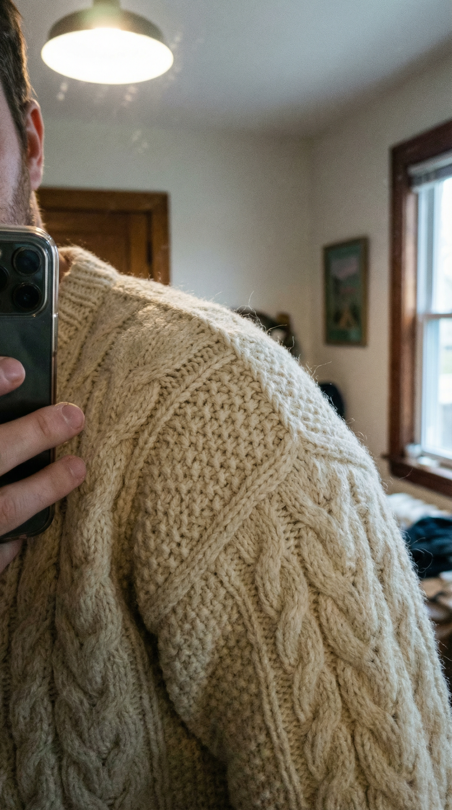 Men’s Luxury Fisherman Sweater7