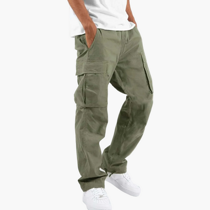 Men's Cargo Pants Relaxed Fit with Multiple Pockets