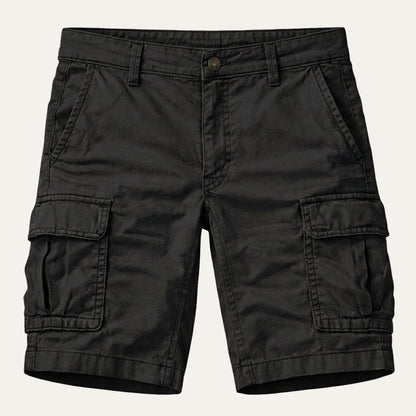 Men's Cargo Shorts with Flap Pockets and Regular Fit
