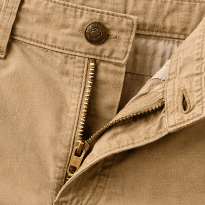Men's Cargo Shorts with Flap Pockets and Regular Fit