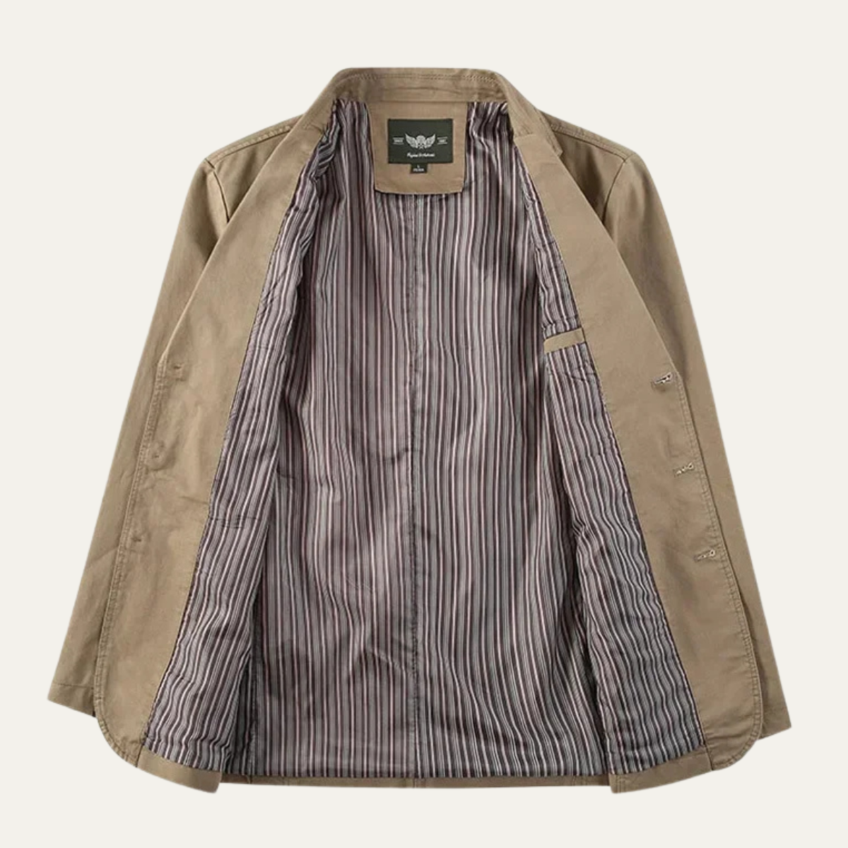 Men's Casual Blazer Single-Breasted with Notch Lapel and Slim Fit