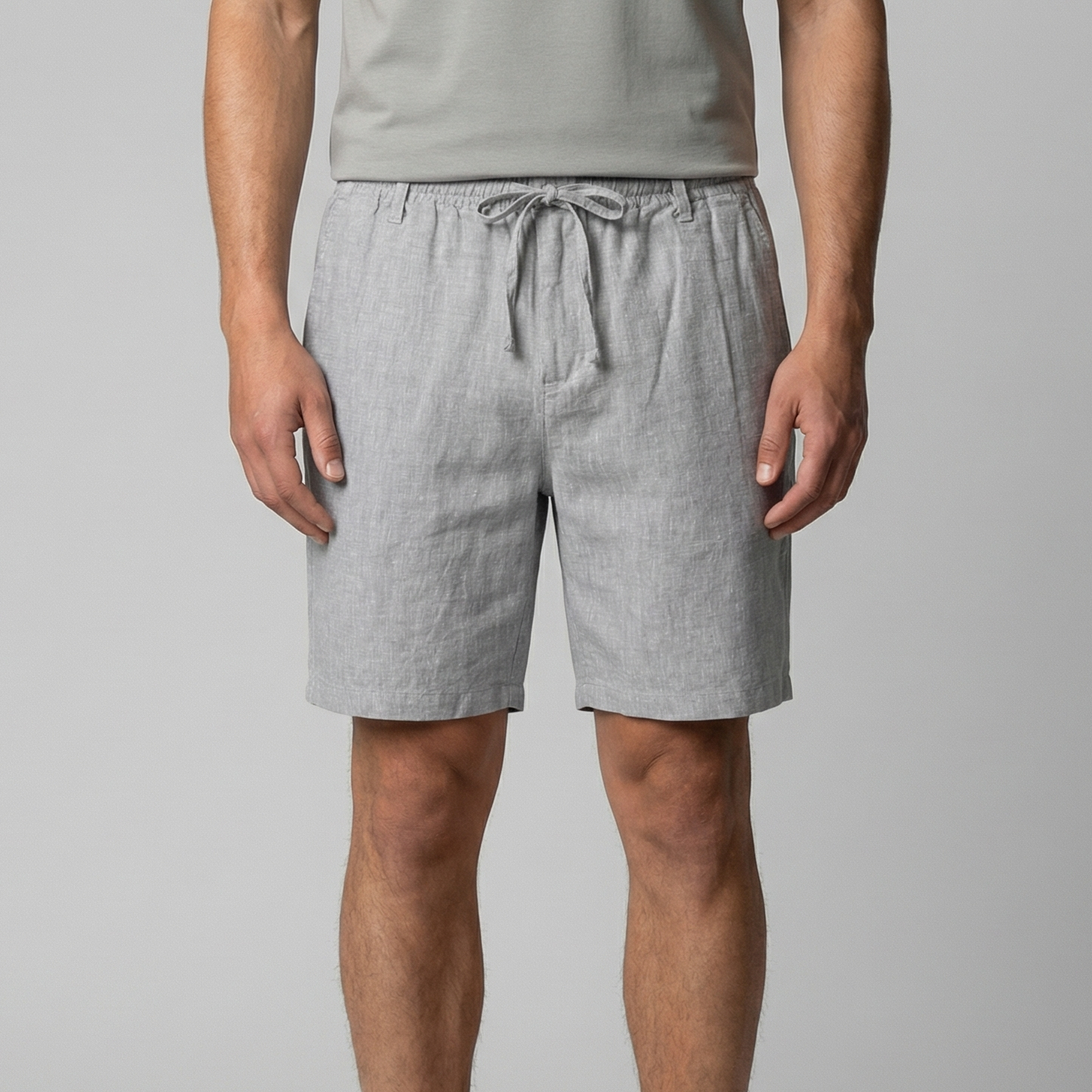 Men's Casual Shorts Relaxed Fit with Elasticated Drawstring Waist