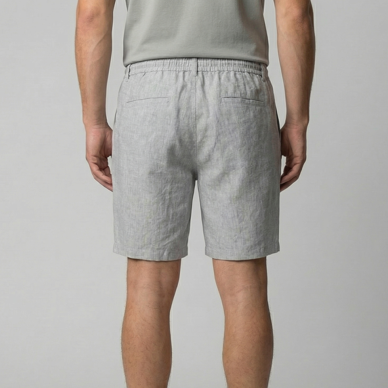 Men's Casual Shorts Relaxed Fit with Elasticated Drawstring Waist