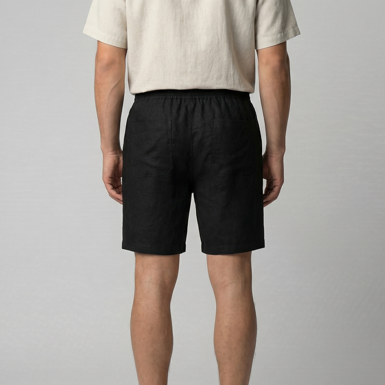 Men's Casual Shorts Relaxed Fit with Elasticated Drawstring Waist