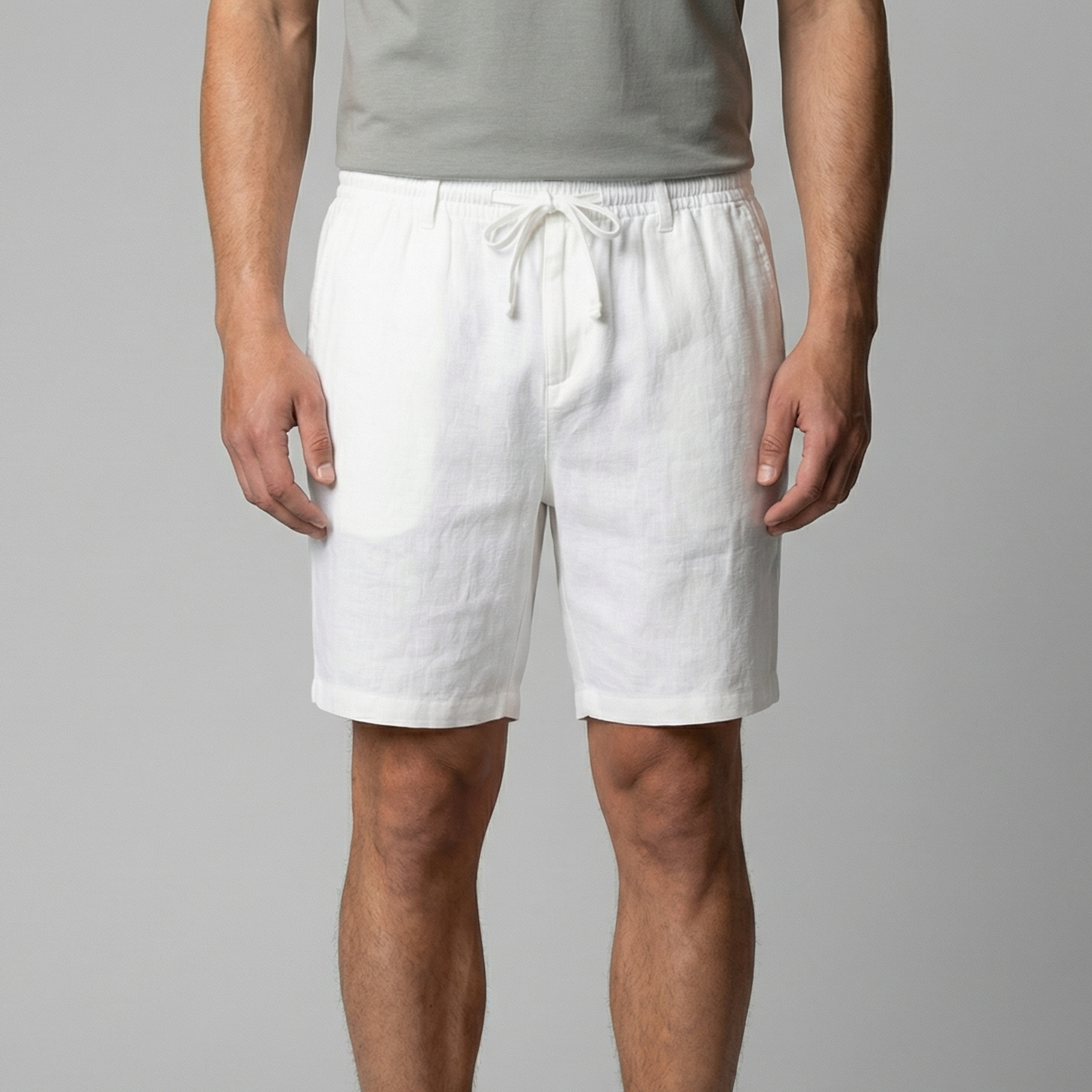 Men's Casual Shorts Relaxed Fit with Elasticated Drawstring Waist