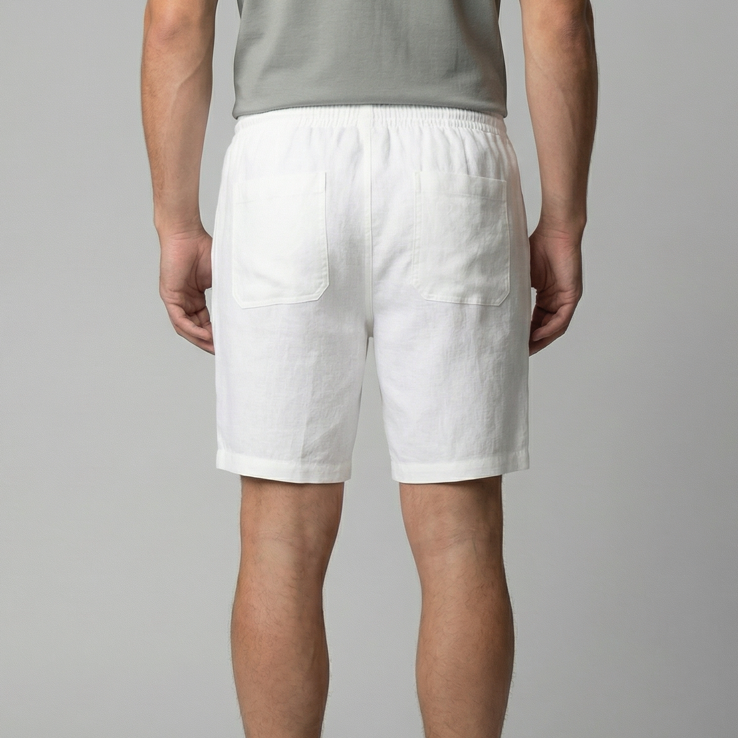 Men's Casual Shorts Relaxed Fit with Elasticated Drawstring Waist