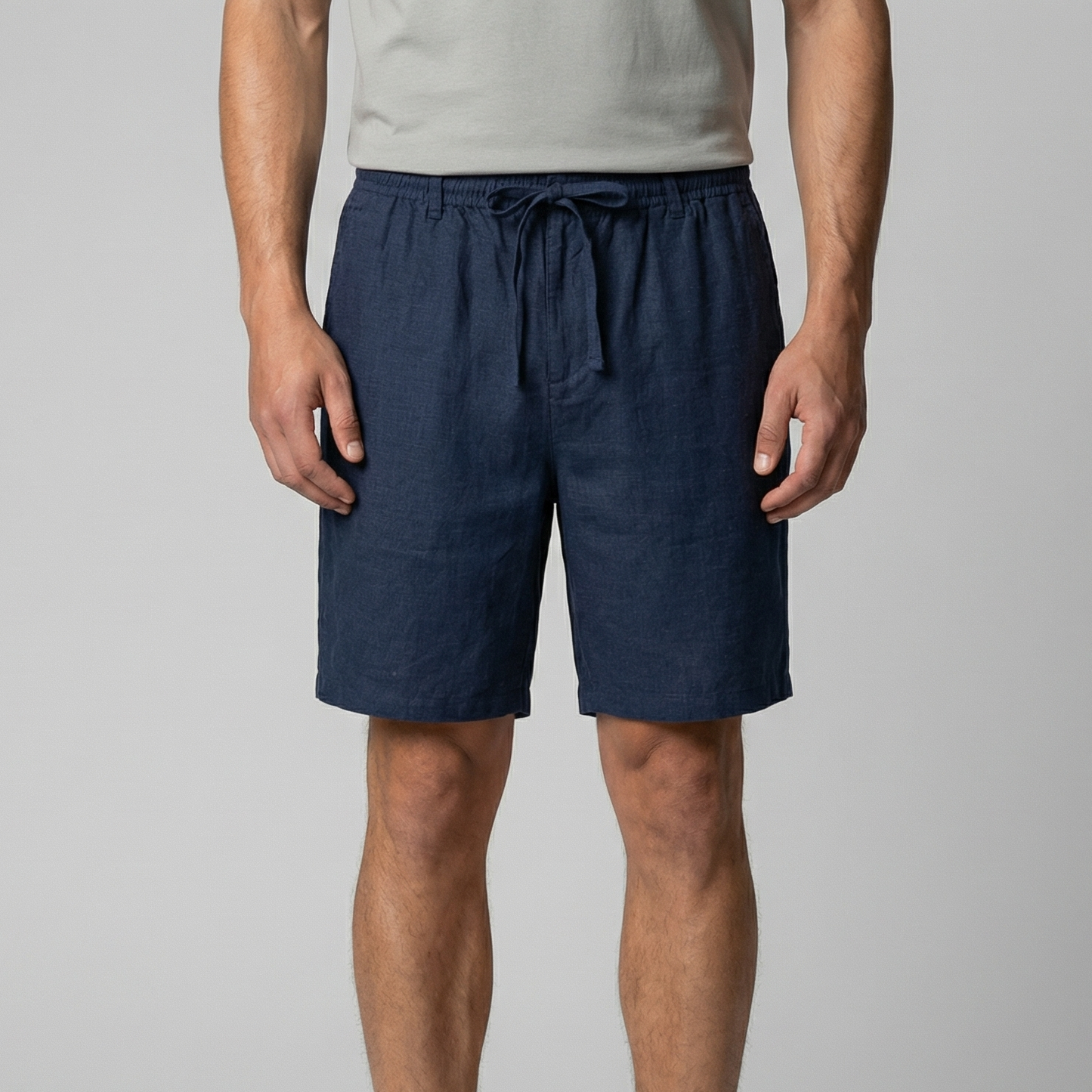 Men's Casual Shorts Relaxed Fit with Elasticated Drawstring Waist