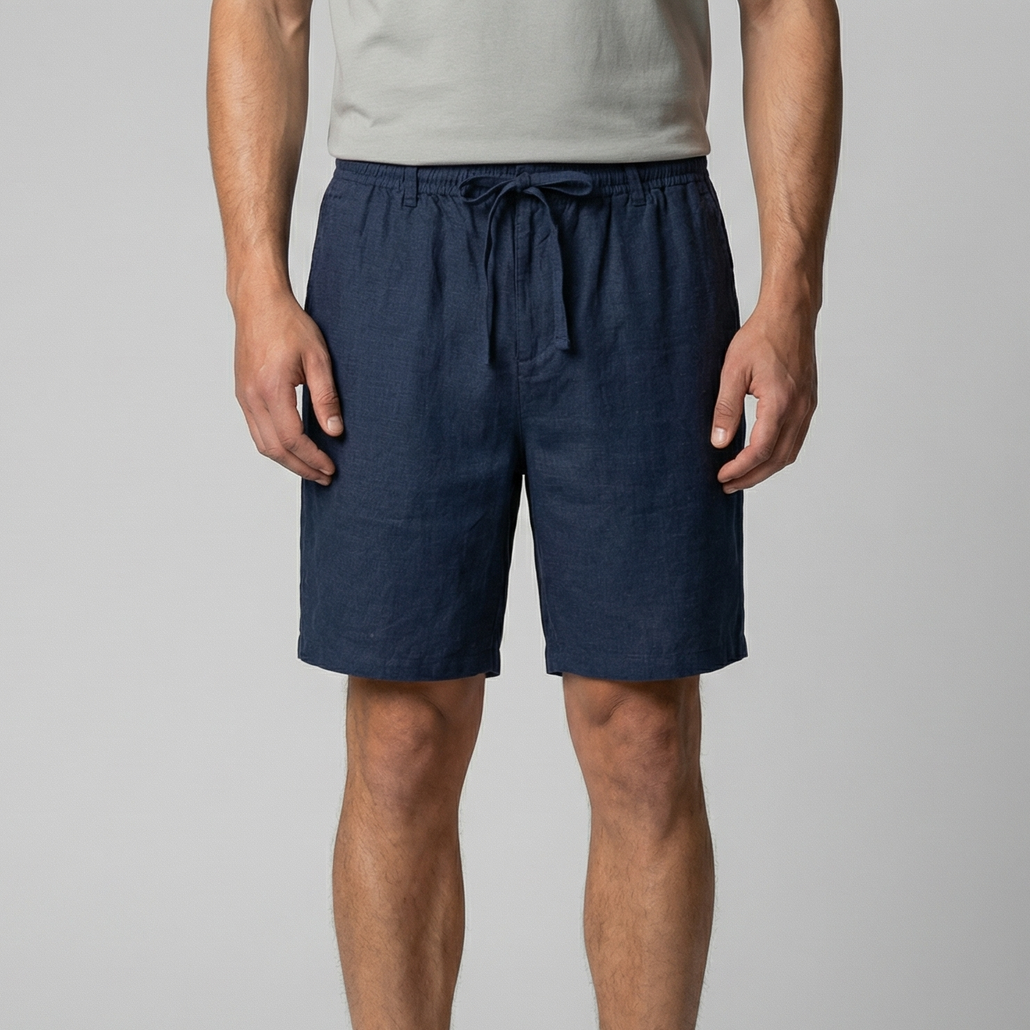 Men's Casual Shorts Relaxed Fit with Elasticated Drawstring Waist