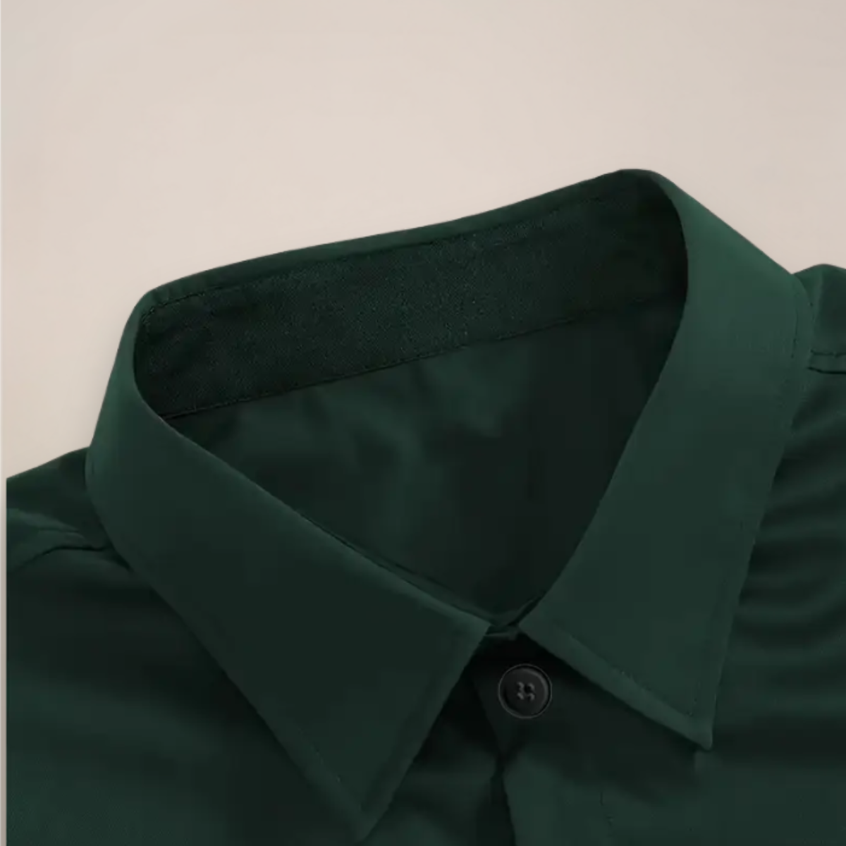 Men's Long Sleeve Dress Shirt Slim Fit with Spread Collar