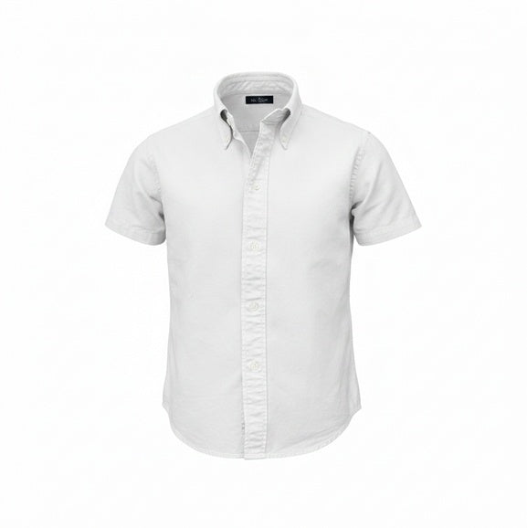 Men's Long Sleeve Shirt with Button-Down Collar Regular Fit