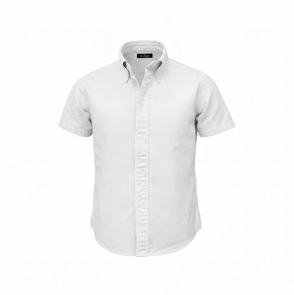 Men's Long Sleeve Shirt with Button-Down Collar Regular Fit