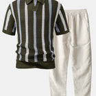 Dark Green/Beige