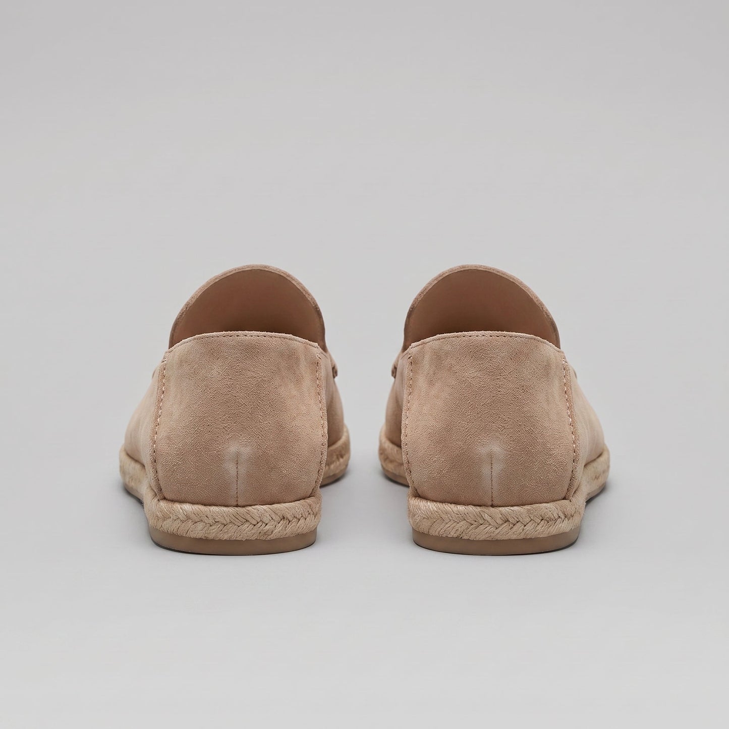 Men's Slip-On Espadrille Loafers with Jute Rope Sole