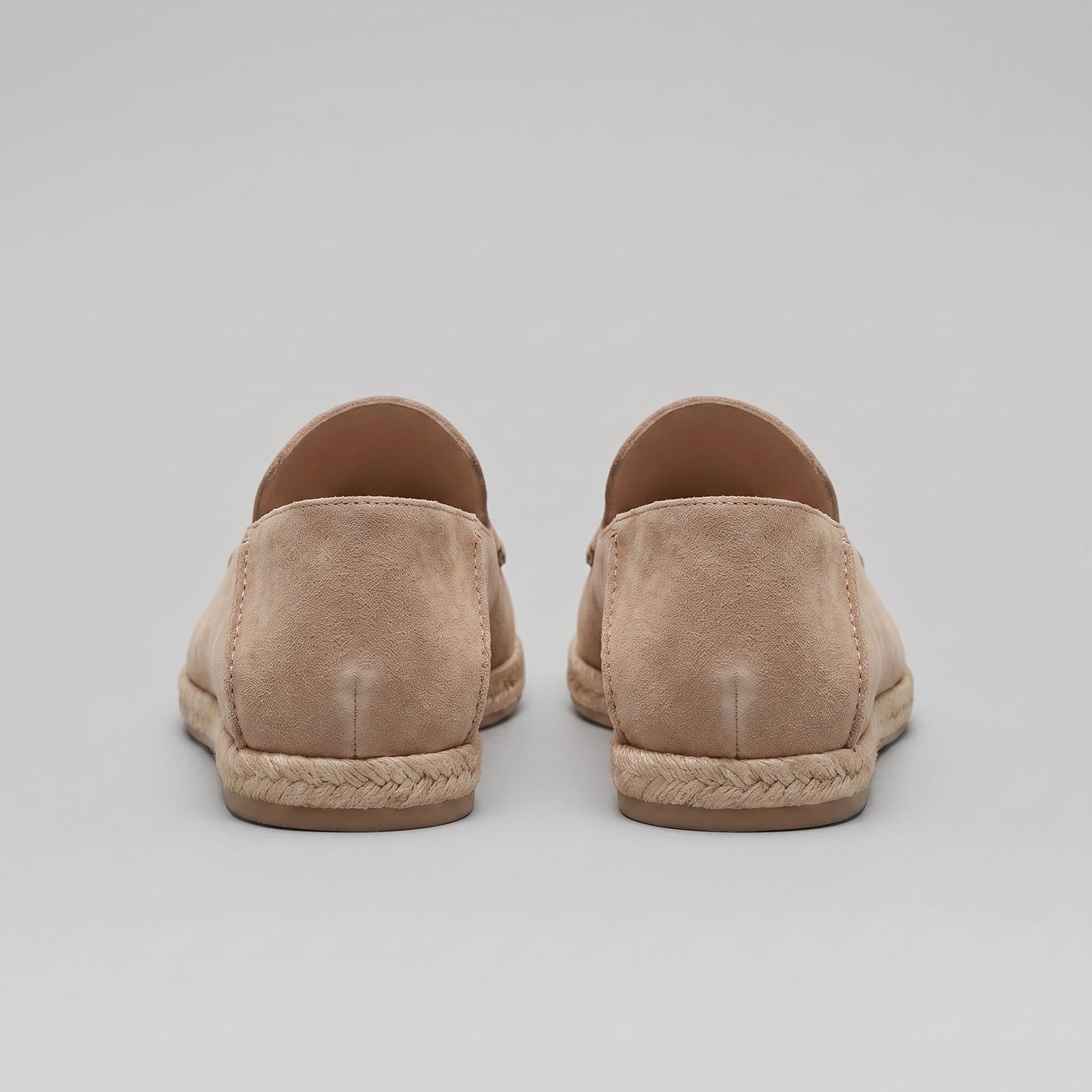 Men's Slip-On Espadrille Loafers with Jute Rope Sole