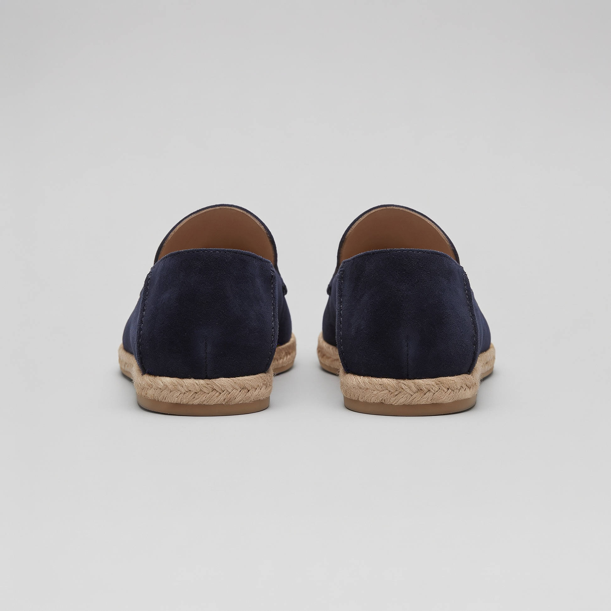 Men's Slip-On Espadrille Loafers with Jute Rope Sole