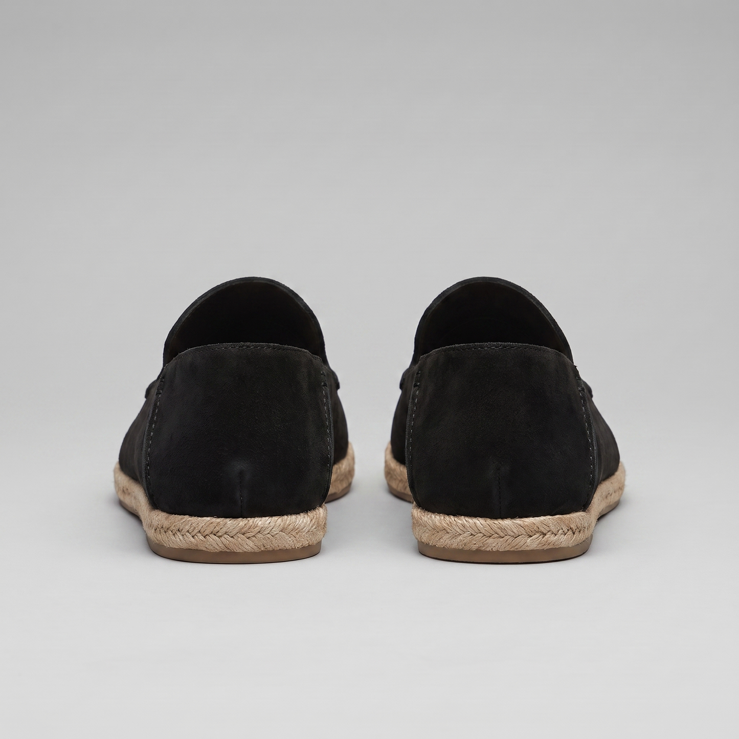 Men's Slip-On Espadrille Loafers with Jute Rope Sole