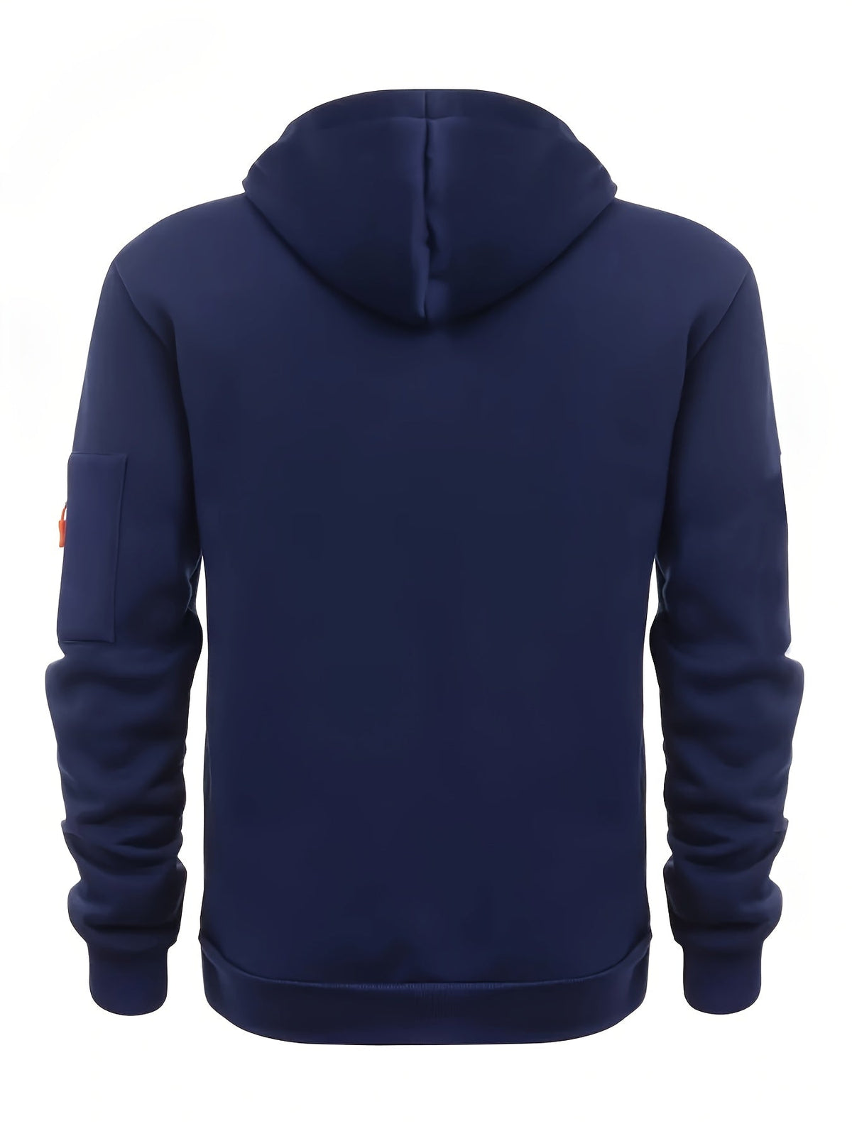 Men's Tracksuit Set with Hood and Cargo Joggers Half-Zip