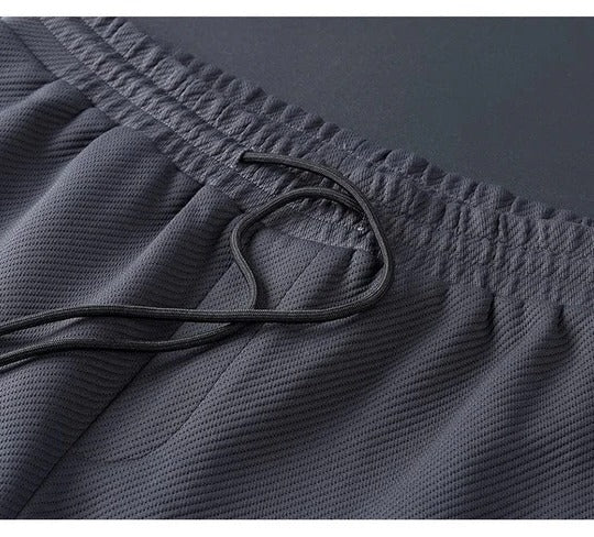 Men's Tracksuit Two-Piece Set with Stand Collar and Full Zip